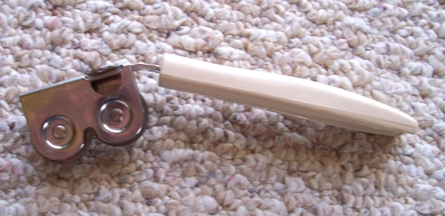 Vintage Almond Handle ECKO Pull Through Knife Sharpener Made In USA