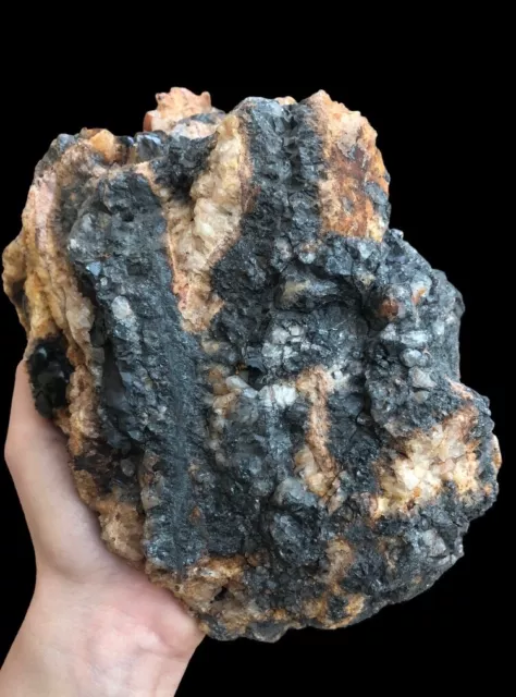 XXL Mineral 🎉 (Mineralien: Quarz, Goethit, Limonit) 