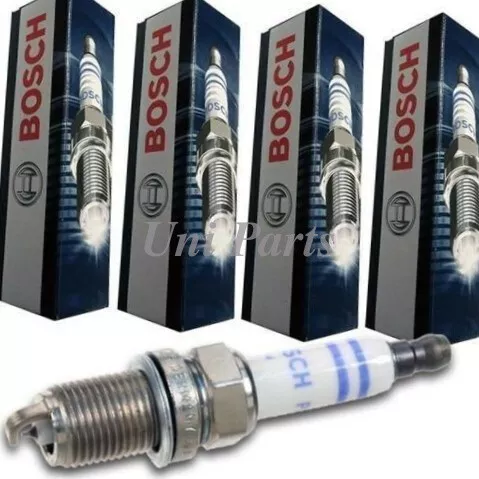 06H905611 4 Pcs BOSCH OEM Platinum Spark Plugs for VW AUDI 1.8T 2.0T FR5KPP332S