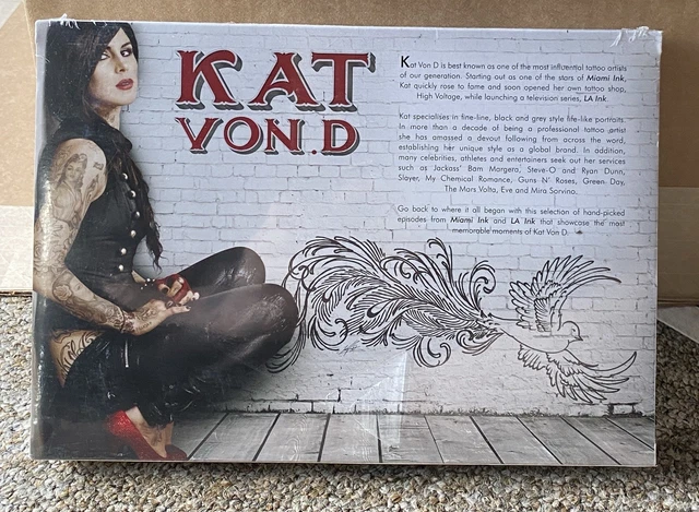 KAT VON D Collector's Set (DVD, 5 Discs) BRAND NEW TLC Rated M Region 4