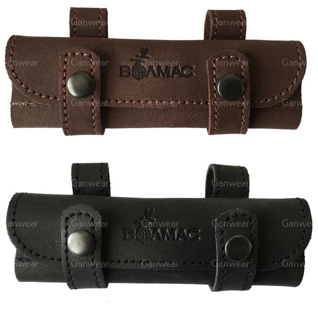 LEATHER BELT RIFLE Bullet Holder Ammo Pouch for 20 Round .22 LR