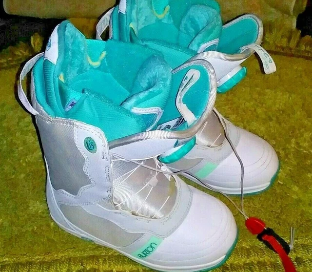 Burton Bootique Women's White Snowboard Boots Size US 6
