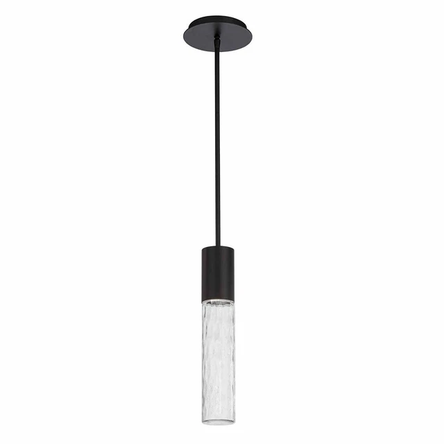 WAC Lighting PD-W63114-Bk Sleek Outdoor Pendant 3000K 14'' Black