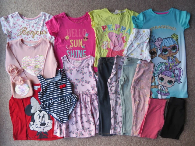 Girls clothes bundle age 4-5 years  (15 items) spring/summer