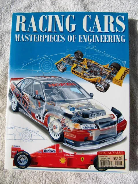 RACING CARS Masterpieces of Engineering Picture Book Helen Wilson John Tipler