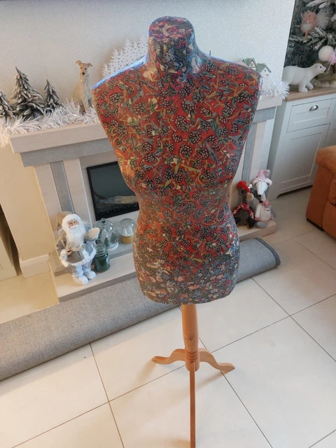 Beautify Antique Female Tailor Dressmaker Dummy Mannequin Bust Stand UK Size 10