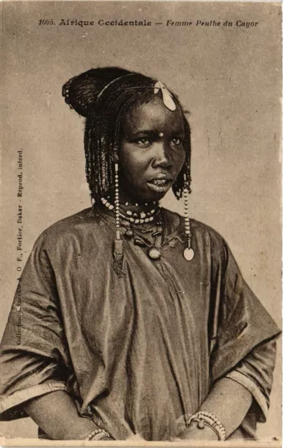 CPA AK SENEGAL Fortier 1095 Afrique Occidentale- Femme Peulhe du Cayor (812038)