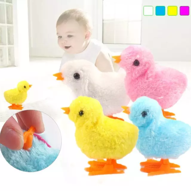 Wind Up Chicks Wind Up Toys Cute Little Funny Toy Chain For Kids Clockwork X4D1