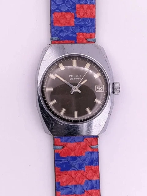 Vintage Uhr Poljot Automatische mechanische Herren Armbanduhr UdSSR