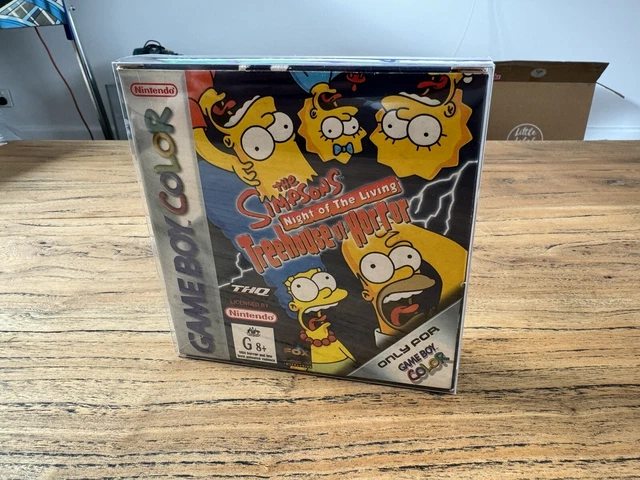 THE SIMPSONS NIGHT Of The Living Treehouse Of Horror Game Boy AUS
