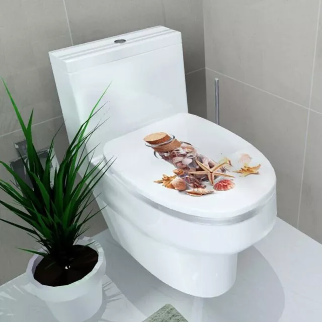 Bathroom Toilet Seat Art Starfish Wall Sticker Removable Vinyl Decal Home Decor