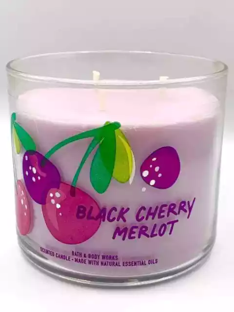 Bath & Body Works 3-Docht Kerze Black Cherry Merlot 411g