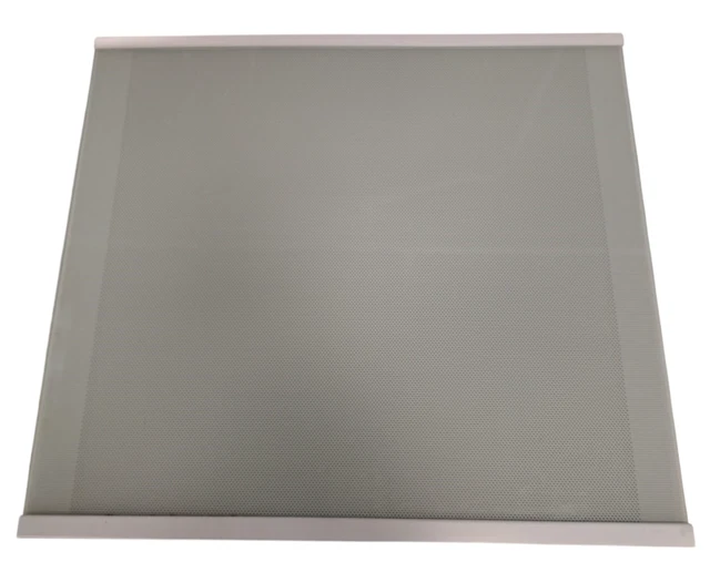 Ripiano In Vetro Originale Per Frigorifero Whirlpool, Cm 46,5 X 28,5 (Cod. 481010715206) - Trasparente