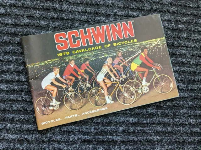 Schwinn 1978 Original Bicycle Sales Catalog~Bikes-Paramount-Stingray 78