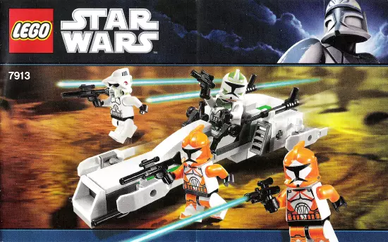 LEGO ® - Star Wars ™ - Set 7913 - Clone Trooper Battle Pack (Instructions)