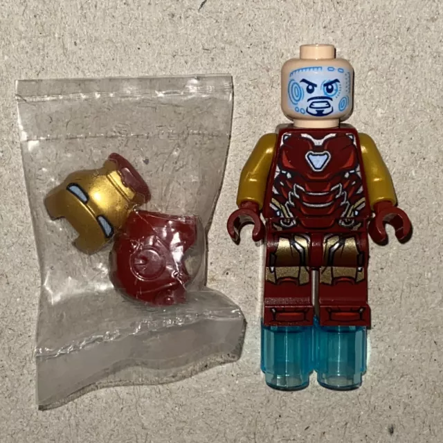 Lego Iron Man MK85 Mark 85 Minifigure SH573 Avengers Compound Battle 76131 NEW