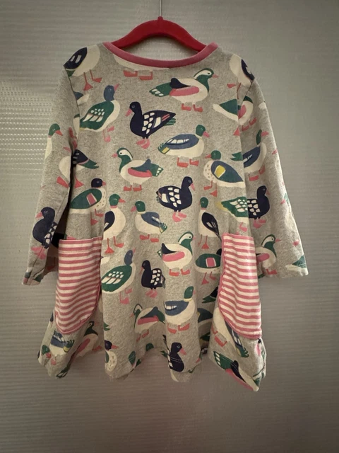mini boden duck dress Teal mini Boden duck pond corduroy dress