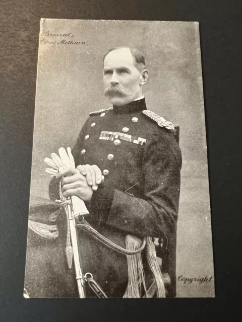 The Star Series Postcard of General Lord Methuen Circa 1900....Free UK Postage