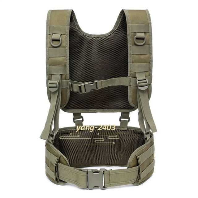 NEW GK5 MOLLE Shoulder Straps Tactical Belt Waist Girdle Hanging Rig
