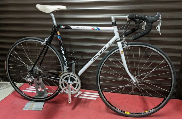 CLASSIC STEEL ROAD Bike in PDM Concorde Squadra Colours