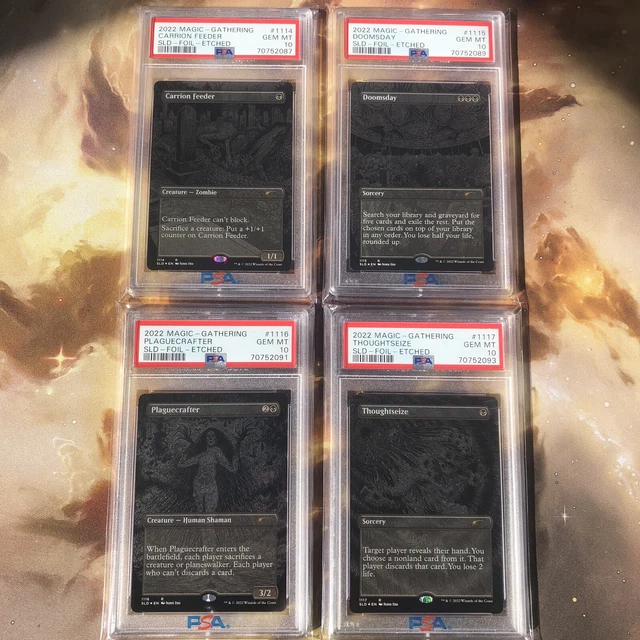 JUNJI ITO SECRET Lair FOIL Etched PSA 10 MTG Magic the Gathering Card