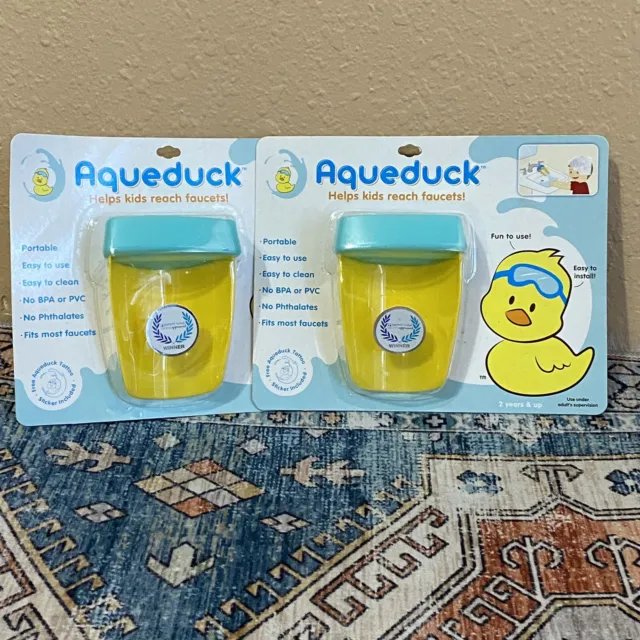 Lote de 2 extensores de agua para niños Aqua Ducks