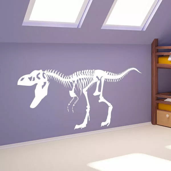 Tyrannosaurus T-Rex Dinosaur Skeleton Wall Art Sticker Decal X-Large (AS10026)