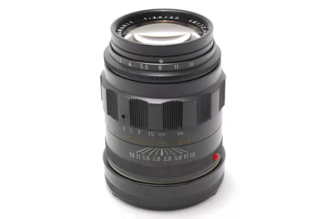 【N NEUWERTIG+++】Leica Leitz Canada TELE ELMARIT M 90 mm f/2,8 fett 1. Objektiv aus Japan