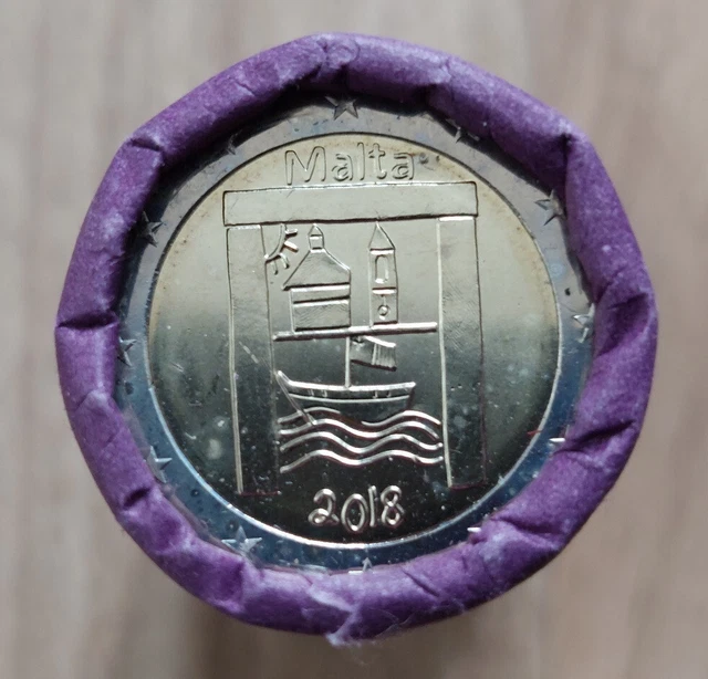 2 euro 1 roll Malta 2018 Cultural Heritage