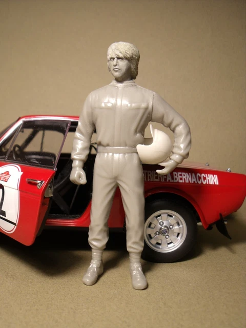 Figurine 1/18 Pilote 1935 Franz Vroom Not Peint for Cmc Minichamps Cmr