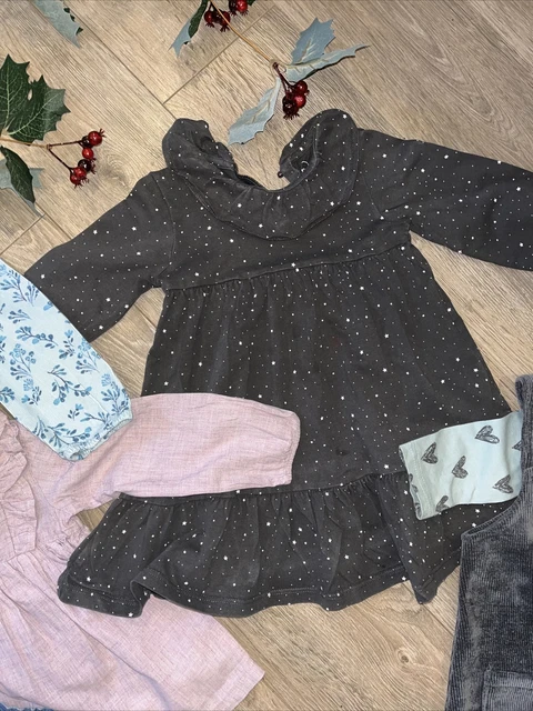 NEXT Tu George bambine autunno inverno pacchetto abito jeans top età 12-18 5