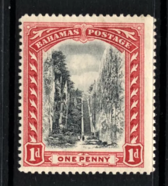 Bahamas SG 58 Wmk CC Cat £15 1901 Queen's Staircase Nassau Very Lightly Mounted