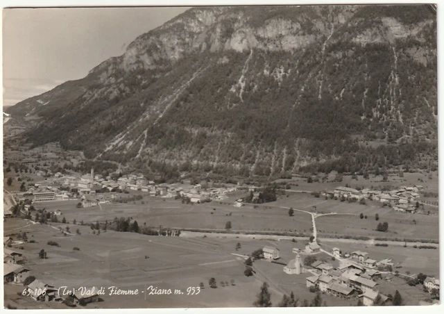 Ziano - Val Di Fiemme - Trento - Viagg. 1963 -95380-