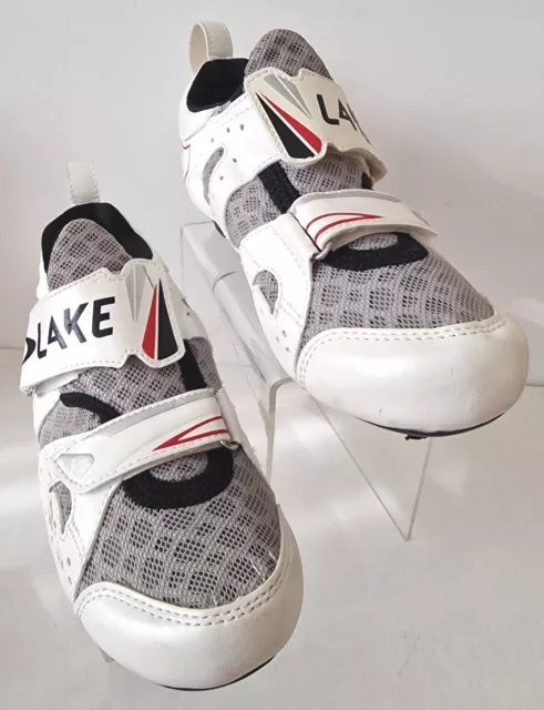 Lake TX212 Damen Triathlon Radschuhe DAMEN WEISS Größe UK 4 EX-DISPLAY 3