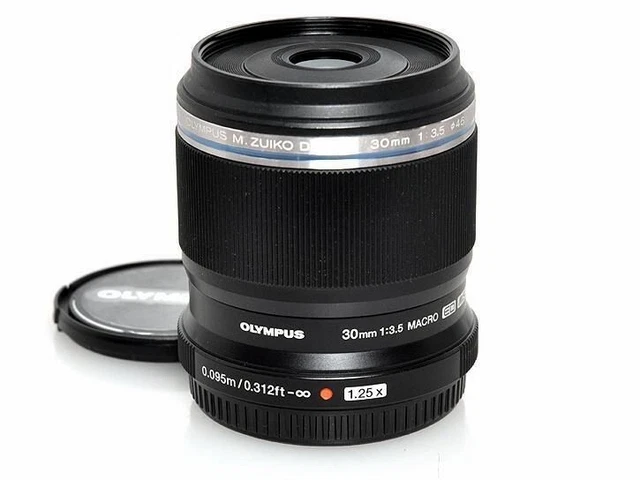 Olympus M.Zuiko Digital Ed 30mm F3.5 Macro Prime Objectif Excellent De Japon F/