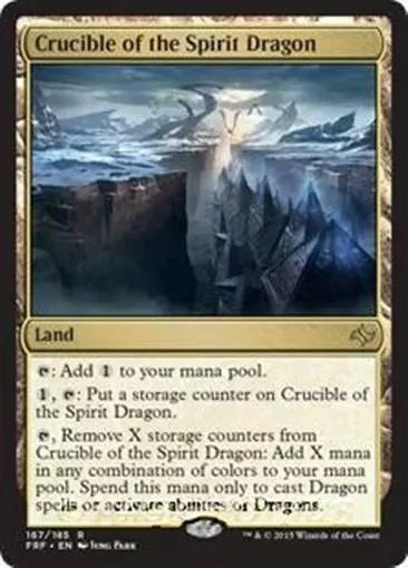 MTG - CRUCIBLE OF THE SPIRIT DRAGON - Fate Reforged (R)