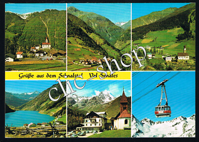 IG85 1 ANSICHTSKARTE CARTOLINA GRÜSSE AUS DEM SCHNALSTAL SÜDTIROL ALTO ADIGE 
