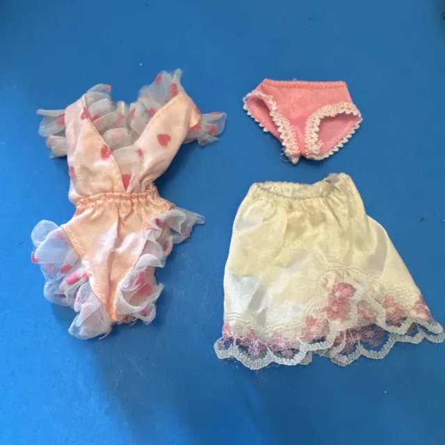 3 PCS FOR Barbie Lingerie Set Bra Panty Cami Slip Dress Underwear Fashion  $11.76 - PicClick AU