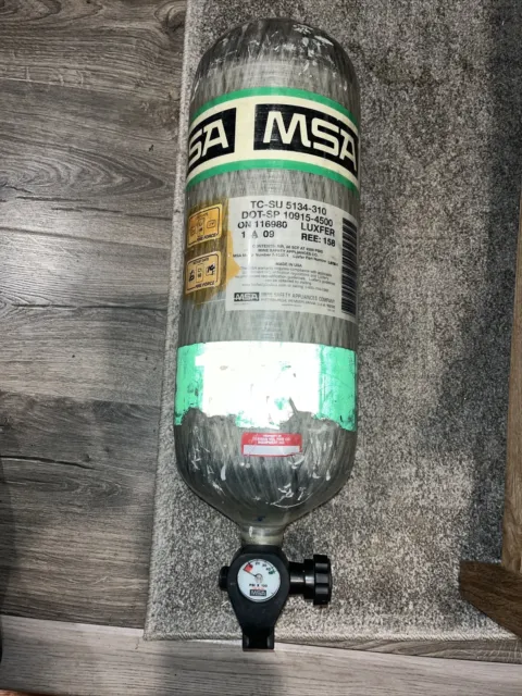 MSA 4500PSI 60 Min SCBA Bottle Tank Cylinder CGA347 valve Paintball Air gun