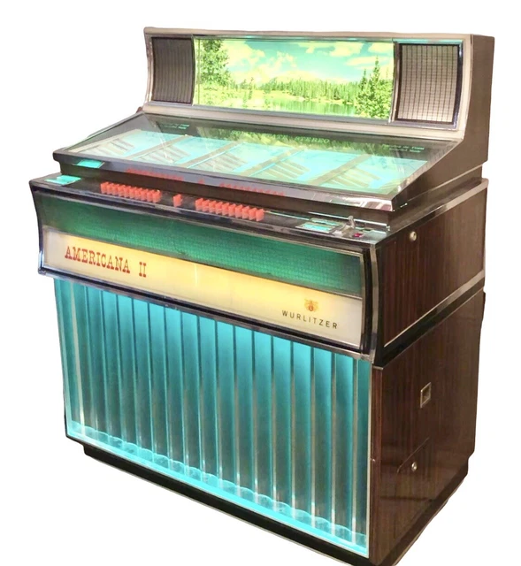 1967 Wurlitzer Americana Ii 2 Jukebox 3210