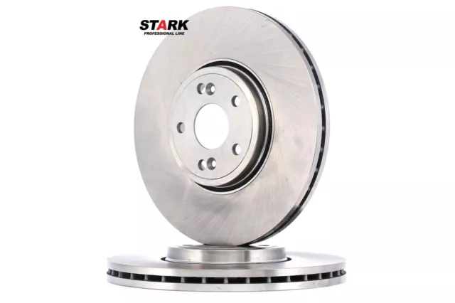 2x STARK SKBD-0022416 Disque de frein pour RENAULT ESPACE IV (JK0/1) Avant 324mm