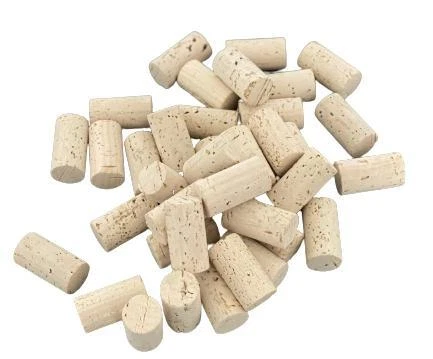 100 naturbelassene Bastelkorken 45x24mm Deko Gestalten Handwerken Pinnwand Hobby