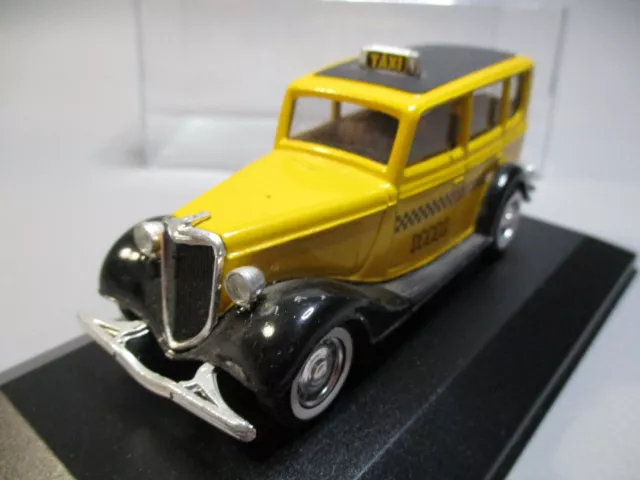 LE6147 SOLIDO Voiture 1/43 Ford V8 taxi 1936 jaune 3