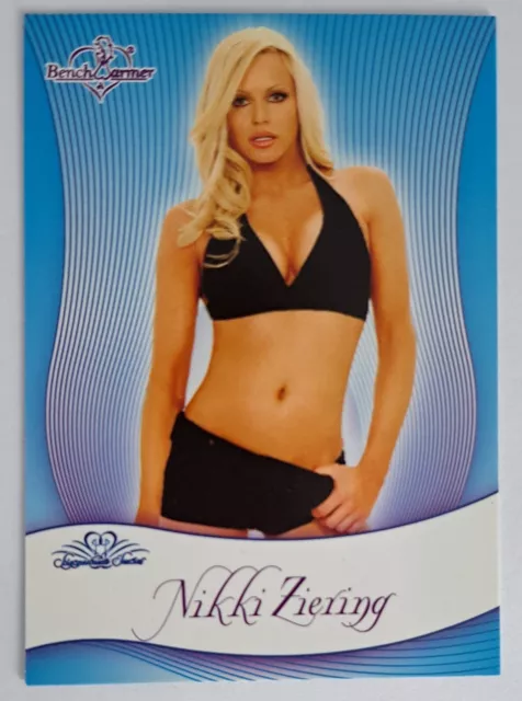 NIKKI ZIERING - 2010 Signature Series - BENCH WARMER - VERY HOT  Card #53