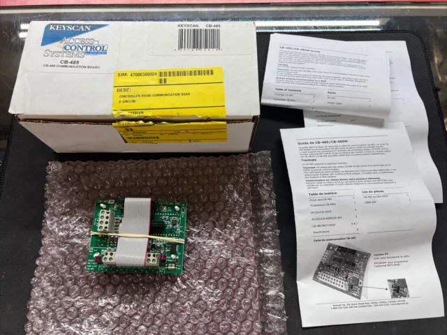 Keyscan Access Control CB-485 R6 Tested & Working