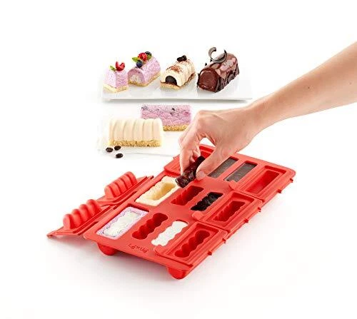 Stampo in silicone, rosso (T3z)