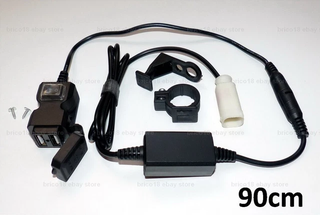 BMW Kit USB x2 +  83300413585 - 090cm - R1200 R1250 GS GT RS RT S1000 XR F850