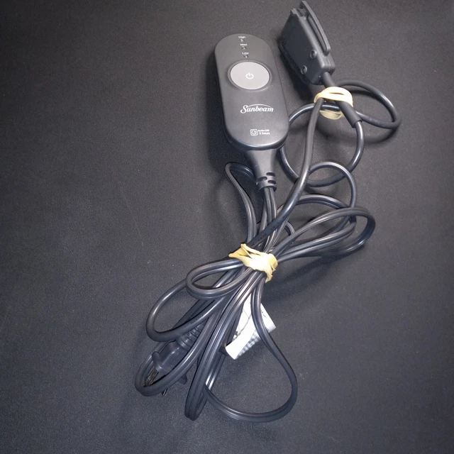 SUNBEAM STYLE AA85 3-Prong Electric Heated Blanket Controller Power Cord  $11.49 - PicClick