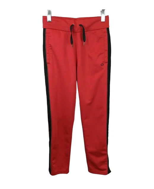 Gap Fit Youth Boys Gap Dry Athletic Fitness Warm-Up Track Pants  Red  Size L