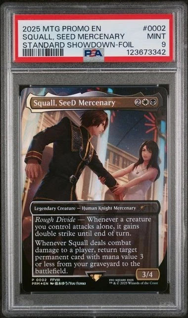 MTG STANDARD SHOWDOWN Promos Squall, SeeD Mercenary FOIL Final